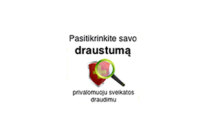 Pasitikrinkite savo draustumą